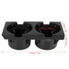 BMW E46 Black Center Console Cup Holder (1999-2005)