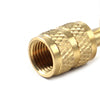 A / C 45�� R410A Refrigerant Tank Vacuum Pump Adapter
