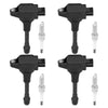 Nissan Altima, Cube, NP300 Ignition Coil & Spark Plug Set (2002-2023)