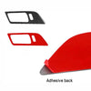 Ford Mustang Carbon Fiber Interior Door Handle Trim Cover (2015-2022)
