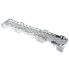 Jaguar XJ Chrome ABS Front Lower Bumper Grille Mesh Grill (2016-2021)