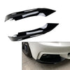 BMW 4-Series Front Bumper Splitter Canards Air Vent Cover (2014-2020)