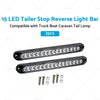 Truck Boat Caravan 15" LED Tail Stop Reverse Light Bar