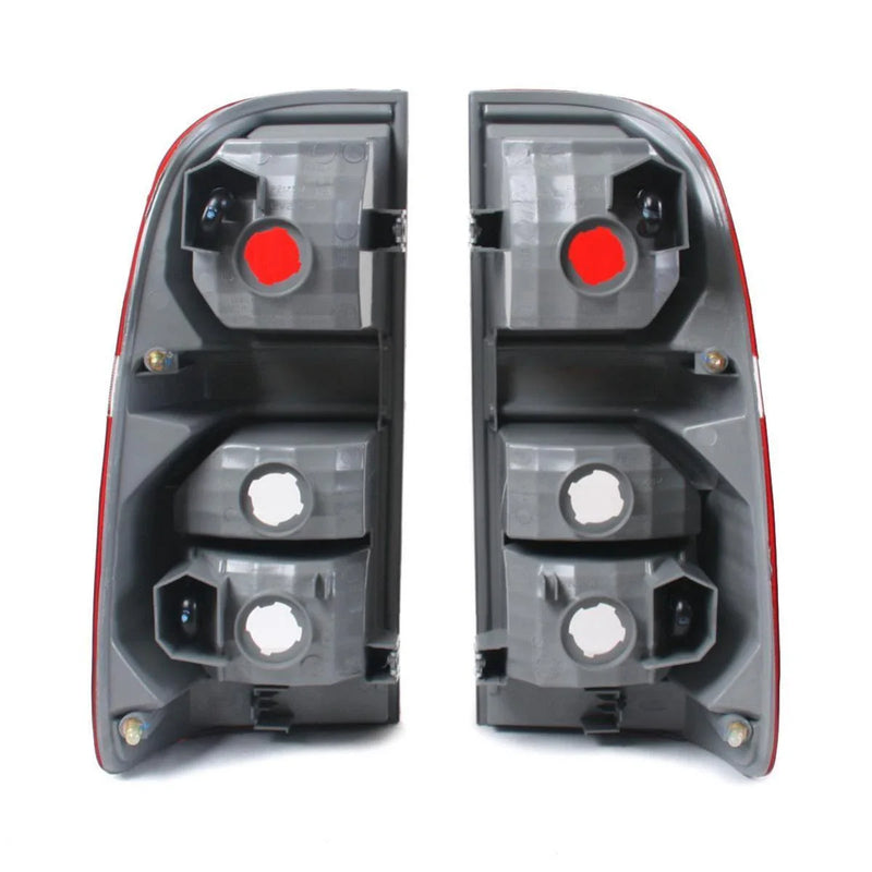 Tail Lights Rear Lamp Lens LH+RH Fits Toyota Hilux Vigo Champ Truck 2011-15 D12