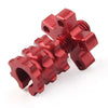 Dirt Bike Red M8 8MM Clutch Brake Lever Cable Adjuster Screw
