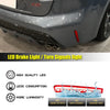 Toyota Corolla 2 x Red Rear Bumper Tail Brake & Turn Signal Lights (2020-2021)