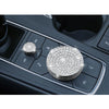 Car Crystal Center Console Multimedia Knob Cover Trim Fits Cadillac CT5 XT4 XT6