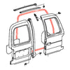 Toyota Hiace Van RZH102 RZH103 1989-2006 Back Door Weatherstrip