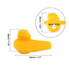 Motorcycle 5 x Tire Changer Demount Head Plastic Insert 1.77x1.10x1.02 in