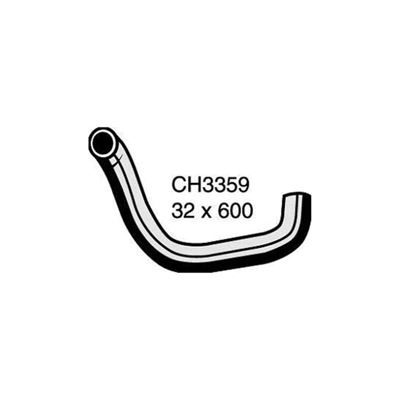 Toyota Corolla Lower Bottom Radiator Hose (2001–2007)