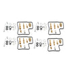 Honda VF700 VFR750 Interceptor 4X Carburetor Repair Kit (1983-1986)