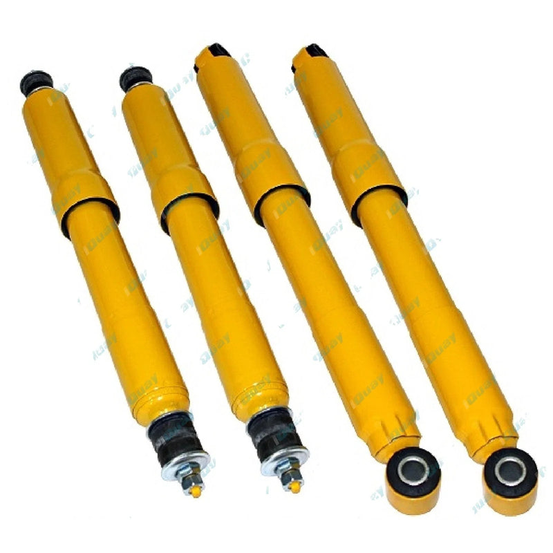 Patrol GQ 8 / 1988~7 / 1989 Wagon Front & Rear Shock Absorbers + Steering Damper