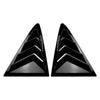 Ford Fiesta Glossy Black Rear Window Louver Cover (2018-2024)
