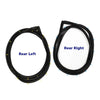 Weatherstrip Door Rubber Rear RL+RR Fits Datsun Nissan Cedric 240C 260C 4D Sedan