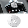 Jaguar XF Aluminum Alloy Silver Start Stop Button Cover (2008-2015)