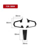 BMW X3 X4 G01 Carbon Fiber Steering Wheel Remote Control Sround Trim Fit
