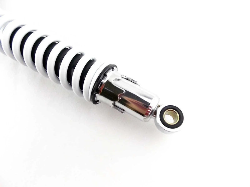 Suzuki RM250 400mm White/Chrome Rear Shock Absorbers