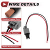 Ford Fiesta 2 x Side Marker Light Socket Wiring (2011-2013)