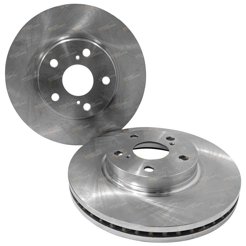 Toyota Hilux 2 x Front Disc Brake Rotors (2015–2019)