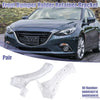 Mazda 3 Front Left Right Bumper Mounting Support Brackets (2004-2006)