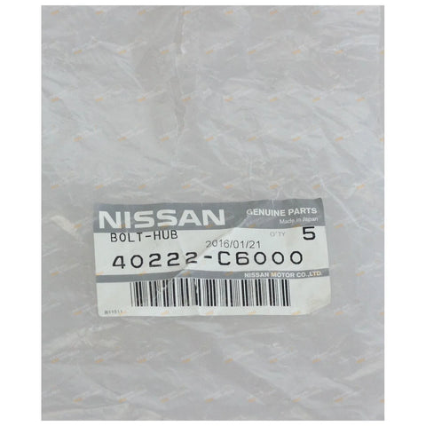 Nissan Patrol GQ GU Y60 Y61 6 x Front Wheel Studs (1988 - 2016)