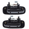 Toyota Corolla (1997-2002) Black Front Rear Outer Door Handle Set of 4