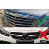 Benz W212 E350 E550 E63 AMG 2010-2013 REAL Carbon Fiber Front Bumper Grille