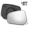 Ford Tourneo Left Side White Mirror Glass with Back Aspherical Non-Heated