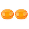 Harley Touring Softail Dyna Yellow Turn Signal Lens Light Cover Guard