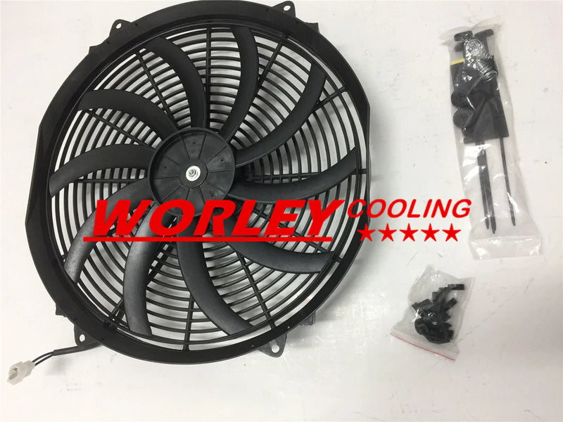 Toyota Land Cruiser BJ40-BJ42 62mm 3 Row Aluminum Radiator + 16" Fan (1975-1984)
