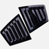 Chevrolet Cruze 2 x Glossy Black Vent Window Scoop Louver Trim (2010–2015)