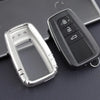 Toyota Camry CHR Prius RAV4 Silver TPU Car Key Remote Control Case Cover