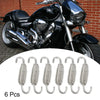 Universal Motorcycle 6 x Muffler Exhaust Pipe Spring / 55mm 2.17" /