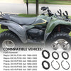 Kawasaki Bayou 300 / 400 2Pcs Front Wheel Bearing & Seal Kit (1998–2008)