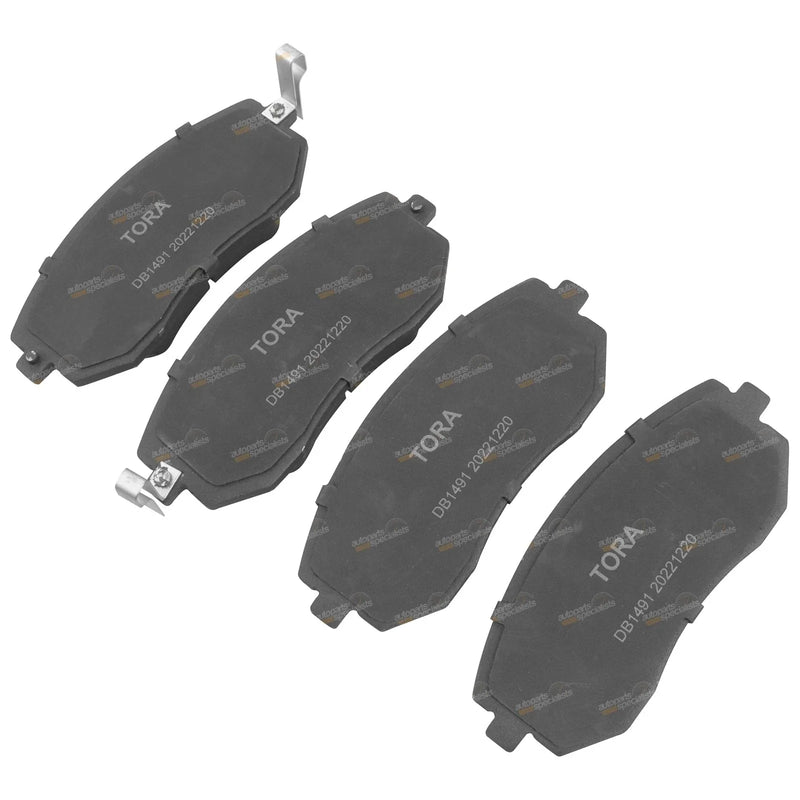 Front Disc Brake Pad Set Subaru Impreza 2.0L 2.5L EJ20 EJ201 EJ25 (2001)
