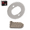 2x Cam Timing Chain 110L Camshaft Sprocket 38T Honda FourTrax 300 (1988-2000)