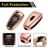 Ford Mondeo Rose Gold TPU Silicone Key Case (2000-2007)