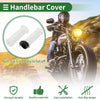 Motorcycle 7/8" 22mm 2 x Hand Grips White Thread Pattern