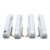 Ram 1500 2500 3500 4 Pcs Door Handle Set Bright White (2019-2023)