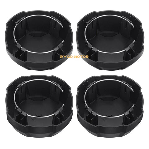 Polaris Ranger SP 570 4Pcs Front & Rear Matte Black Rim Caps (2022–2024)
