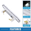 Mercedes-Benz C220 2 x White LED License Plate Lights (2001-2010)
