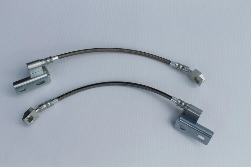 Fairlane ZD ZF ZG ZH ZJ Braided Front Brake Hose Set (1965-1975)