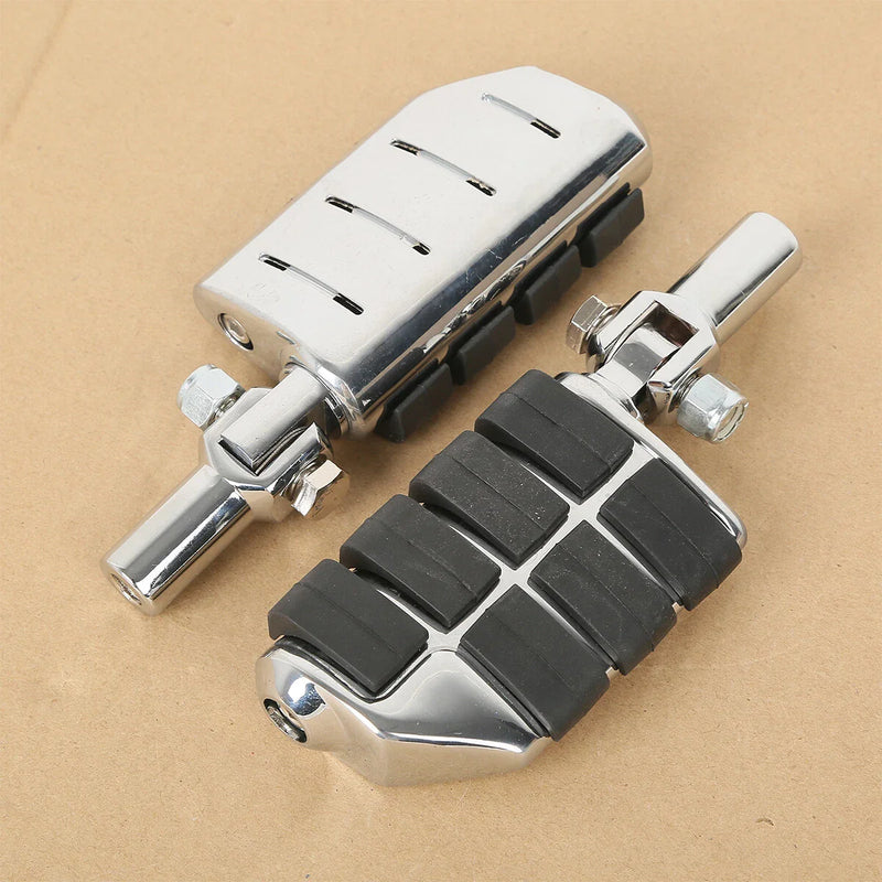 Harley Softail Lion Paw Foot Pegs 2" Support Mount (2000-2006)