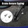 CG125 8cm Silver Tone Motorcycle Brake Pedal Return Springs