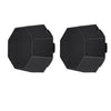 Polaris Sportsman 570 4pcs Matte Black Hub Caps Covers (2015–2025)