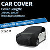Mini Vans M 210D Sino-Chemical Cotton Hood Windshield Cover
