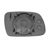 Peugeot 307 Left Side White Mirror Glass w/ Back (2001-2009)