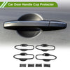 Toyota Camry 8 x Carbon Fiber Door Handle Cup Protectors (2018-2024)
