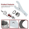 Yamaha YFZ450R / YFZ450X Rear Axle Lock Nut + Wrench Tool (2009-2024)