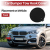 BMW X6 F16 M-Sport (2015 - 2019) Carbon Black Front Tow Cover Cap